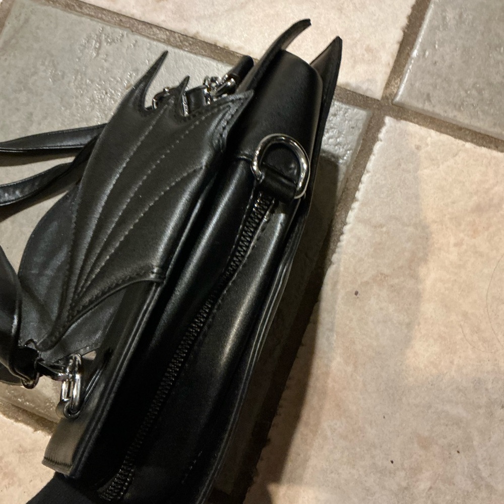 ROMWE Gothic Black Coffin Backpack - Picture 5 of 5